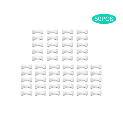

50PCS Elastic Bandage Metal Style Clip Metal Fasten Clip with Hook