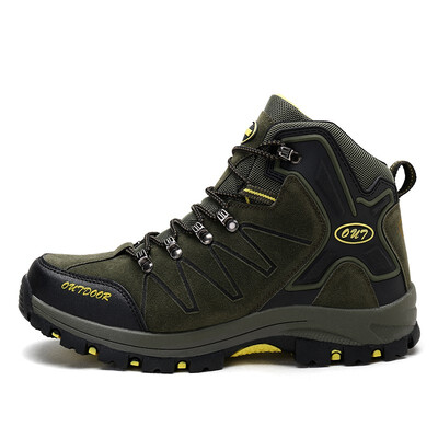 

2018 New Men Boots Autumn Winter Outdoor Sneakers Mens Snow Boots keep Warm Plush Boots Plush Ankle Snow Work Casual Shoes