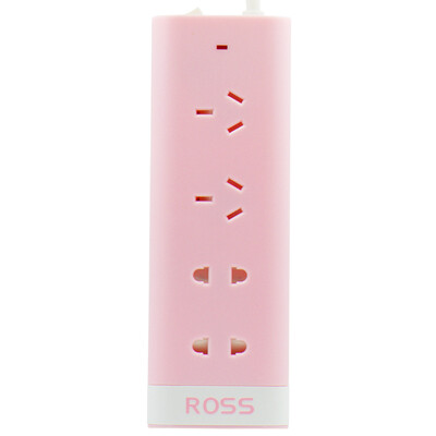 

ROSS C2218P four four-hole children&39s protection energy-saving fire socket plug-in board plug row row plug board board drag board switch socket length 18 meters candy powder