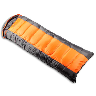 

Red camp sleeping bags outdoor autumn and winter thicker sleeping bags adult lunch break sleeping bags 2.3kg orange