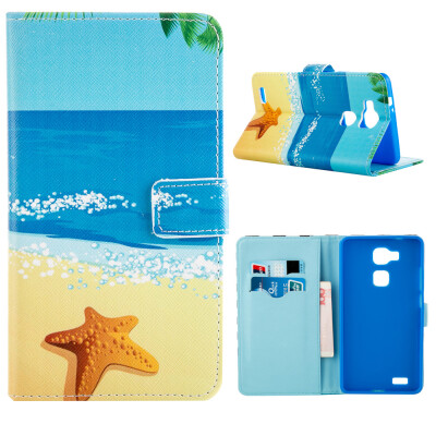 

MOONCASE ЧЕХОЛ ДЛЯ Huawei Ascend Mate 7 Flip PU Leather Fold Wallet Card Slot Kickstand Back [Pattern series] /a18