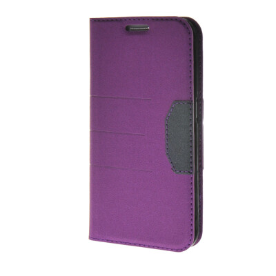 

MOONCASE Fashion Leather Side Flip Wallet Card Holder Stand Pouch ЧЕХОЛ ДЛЯ Samsung Galaxy S6 Edge Purple