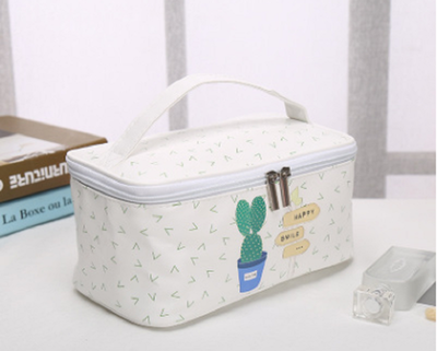 

New Canvas Women Makeup Bag Travel Cosmetic Bag Organizer Case Makeup Wash