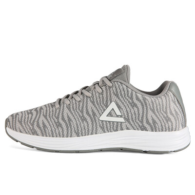 

PEAK mens shoes autumn&winter models lightweight shock-absorbing running shoes comfortable casual sports shoes men DH740601 light gray 40 yards