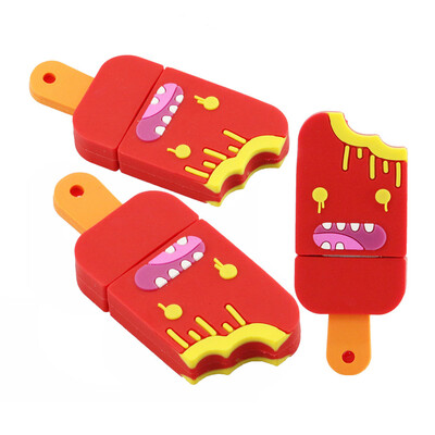 

8GB 16GB 32GB 64GB 128GB Ice Cream Model USB Flash Drive USB Flash Drive Pen Drive Memory Disk USB Stick Memory Stick Flash Disk