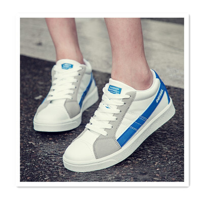 

New white womens shoes increased shoes Korean version of the trend of sports&leisure shoes increased shoes Korean version of