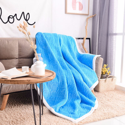 

Autumn Winter Blanket Coral Blanket Single Double Towel Thin Quilt Office Nap Air Conditioner Flannel Blanket