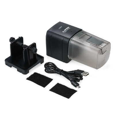

Automatic Fish Feeder Aquarium Tank Feeding Timer Fish Food Dispenser Adjustable Outlet App Control Voice Control Compatible with