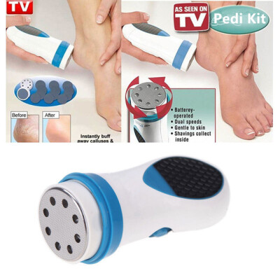 

Foot Care Tool Pedicure Pedi Kit Electronic Calluses Removes Dry Rough Skin Corn Remover Shaver File