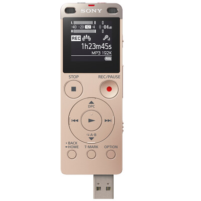 

Sony (SONY) ICD-UX560F цифровая записывающая ручка бизнес-язык является хорошим помощником 4 ГБ емкости (золото)