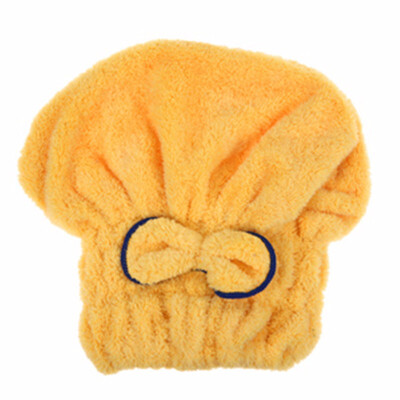 

6 Colors Microfiber Solid Quickly Dry Hair Hat Womens Girls Ladies Cap Bath Accessories Drying Towel Head Wrap Hat