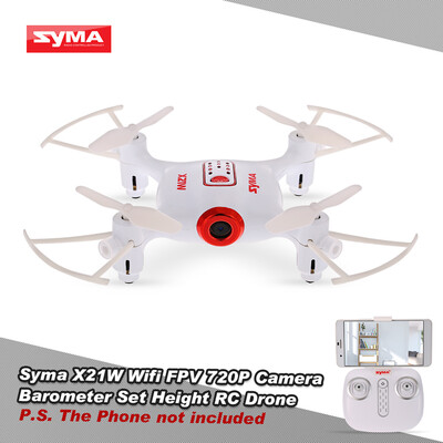 

Original Syma X21W Wifi FPV 720P Camera Barometer Set Height RC Drone