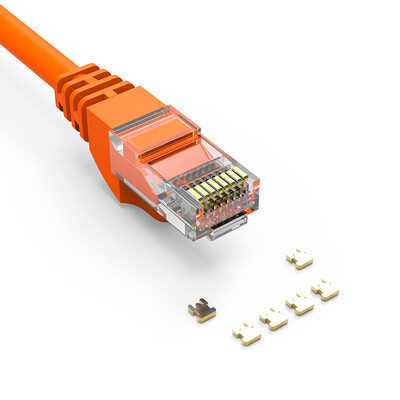 

An Di AD super five network cable monitoring engineering special oxygen-free copper high-speed CAT5e unshielded network cable crystal head sheath wall nail 305 m box gray AD-JK5305