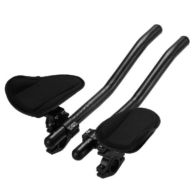 

Aero Bar Bike Rest Handlebar Cycling Aero Bar Bicycle Relaxation Handle Bar Triathlon MTB Road Bike Arm Rest Bar Bike Aerobar Carb