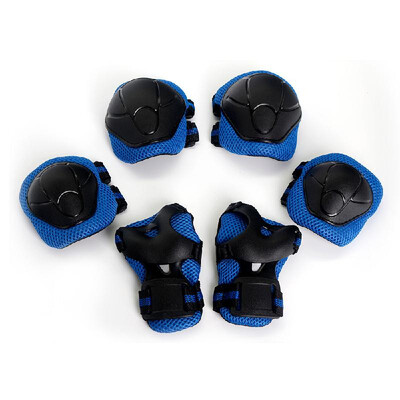 

Romacci Lixada 6PCS Brace Kids Youth Cycling Roller Skating Skateboard Elbow Knee Hands Wrist Safety Protection Guard Pads Set