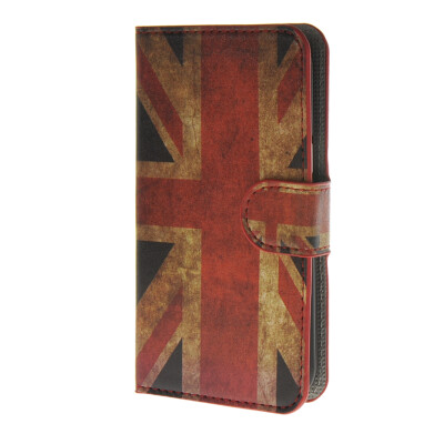 

MOONCASE UK British Flag Leather Wallet Flip Card Slot Stand Pouch Case Cover for Samsung Galaxy J1 A10