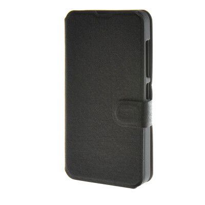 

MOONCASE Ultra thin matte surface Leather Wallet Flip Holster Pouch Stand Back чехол для Microsoft Lumia 430 Black