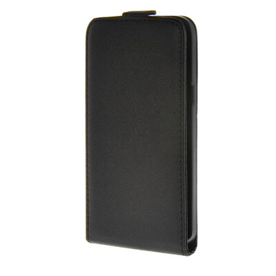 

MOONCASE Premium PU Leather Pouch Flip Case Cover for Samsung Galaxy J5 Black