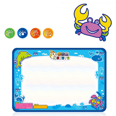

MyMei 50x34cm Baby Kids Add Water with Magic Pen Doodle Painting Picture Water Drawing Play Mat in Drawing Toys Board Gift Christmas