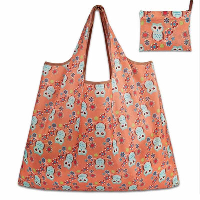 

Waterproof Folding Reusable Eco Shopping Travel Shoulder Bag Pouch Tote Handbag