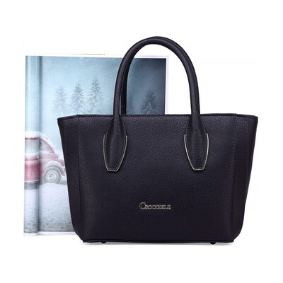 

Womens Elegant Candy Color Tote Bag Urban Shoulder Messenger Large Capacity Leather Bag