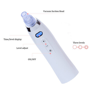 

Electric Vacuum Suction Blackhead Acne Remover Facial Skin Cleansing Pore Cleaner Diamond Dermabrasion Skin Care Beauty Machine