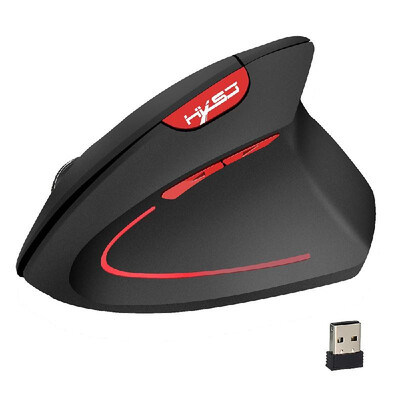 

HXSJ Wireless Mouse Vertical Mice Ergonomic Rechargeable 3 DPI Optional Adjustable 2400 DPI Mouse with USB Charging Cable for Mac