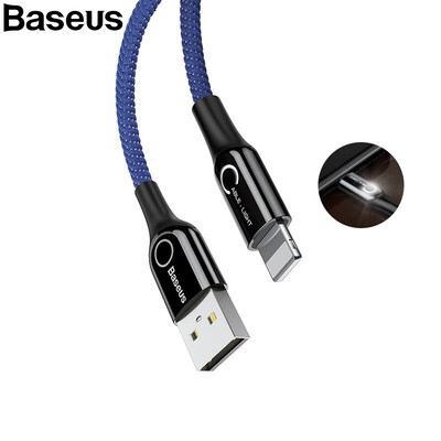 

Baseus USB Lighting Cable for IphoneXS XR XS Max X 8 7 Qi charging&data transfer C light Overcharger Protect Lighting Cable