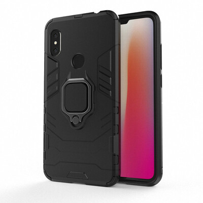 

WIERSS Ring Case Car Holder Phone Case for Xiaomi Redmi Note 6 Pro 3GB 4GB 6GB 32GB 64GB Armor Case Cover Fundas Coque Etui