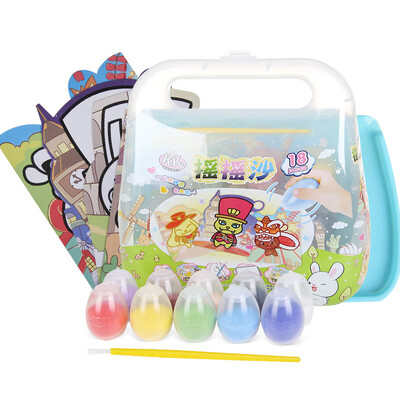 

Zhigao ZHIGAO 10-color shaking sand mini-loaded children&39s color sand egg gift box creative sandpaper toys KK-2919