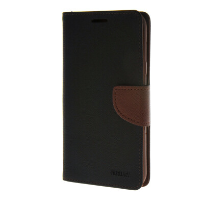 

MOONCASE Splice Color Leather Wallet Flip Card Slot Bracket Back Case Cover for Samsung Galaxy J7 Black02