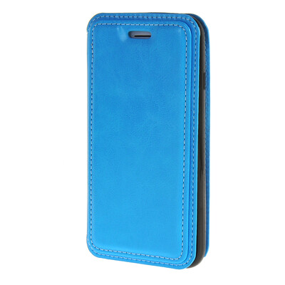 

MOONCASE Premium PU Flip Leather Wallet Card Pouch Back чехол для Cover Apple iPhone 6 Plus (5.5") сапфир
