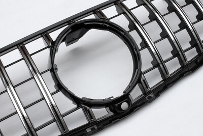 

GT-R Style vertical bar ABS Black Grille Fit For BENZ W253 X253 GLC200 260 300