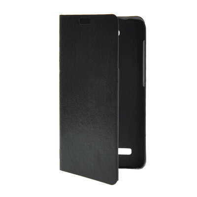 

MOONCASE Slim Leather Side Flip Wallet Card Slot Pouch with Kickstand Shell Back чехол для Huawei Honor Holly Black