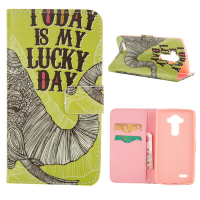 

MOONCASE ЧЕХОЛ ДЛЯ LG G4 Flip Leather Wallet Card Slot Foldable Stand Feature [Pattern series] /a06