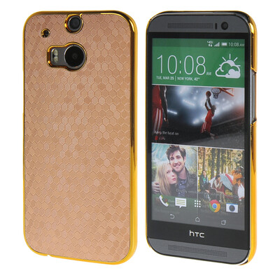 

MOONCASE Flash Flake Skin золото Chrome Hard Back чехол для Cover HTC One M8 золото