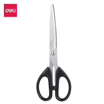 

Deli deli 210mm large office life scissors black 6010