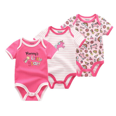 

3PCS Baby Clothes Babywear Unicorn Clothing Sets Bodysuit For Babies Baby Boy Clothes Outwear Baby Products Baby Girl Clothes