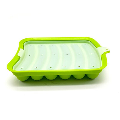 

VK houseware Silicone Sausage Maker 6 Cavities Sausage Bake Pan Homemade DIY Tool Kitchen Cooking Tool
