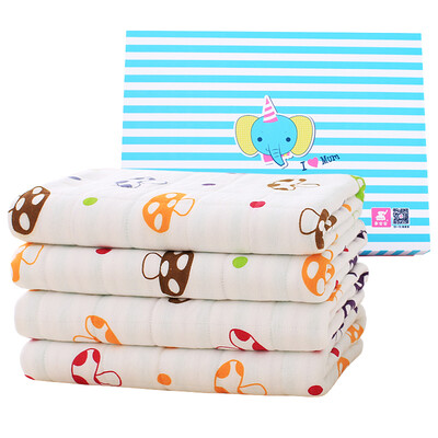 

Как elephibaby baby baby pad baby хлопок pad полотенце четыре утолщение водонепроницаемый дышащая моча площадку 6 подарочной коробке (маленькие грибы)
