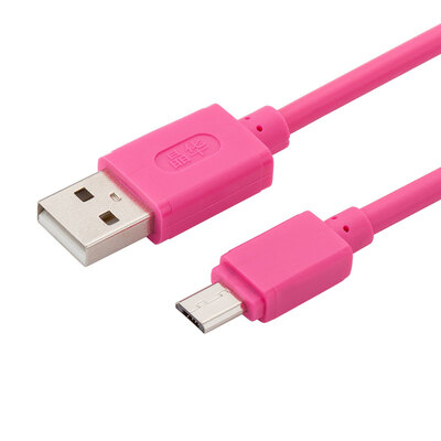

Jinghua JH 0343 Andrews data line flat-panel data cable charger mobile power line for Huawei Samsung millet Meizu&other 2 meters rose