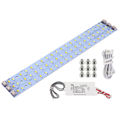 

Foshan Lighting (FSL) Светодиодная лампа преобразования света прямоугольная накладная потолочная лампа H лампа энергосберегающая лампа модифицированная плата 3 группы цвет третьей шестерни 18W