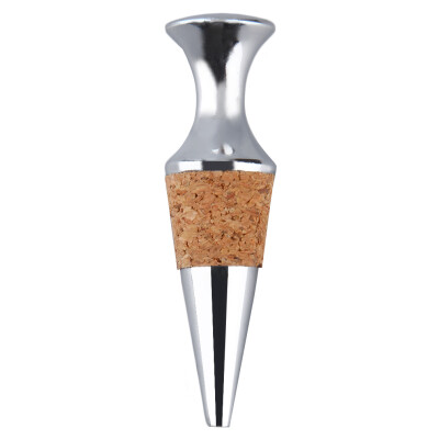 

Zinc Alloy Glyptostrobus Flat Wine Stopper Wine Cork Wine Bottle Stopper