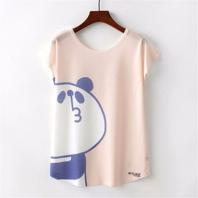 

Summer Women T Shirt lovely Harajuku Kawaii Cute Style Letter Print T-shirt