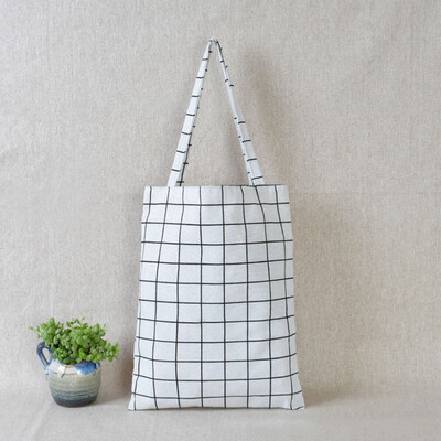 

Women Linen Cotton Shopping Shoulder Bag Canvas Purse Pouch Tote Totes Handbags
