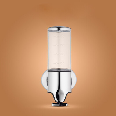 

Bingyou hotel bathroom plastic soap dispenser home kitchen bathroom stainless steel hand soap bottle shower gel soap liquid box