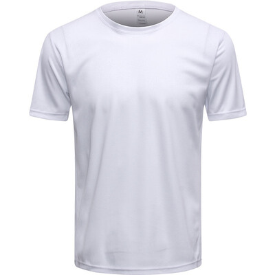 

Quick Dry Fitness Shirt Man Tennis Basketball Gym Training Sportsman Wear Running Short T-Shirt