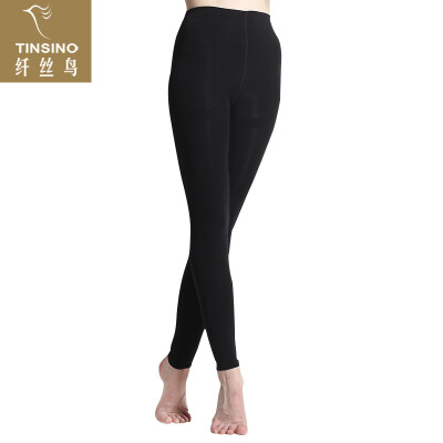 

Filament bird TINSINO leggings socks fall&winter plus velvet thickening warm bamboo charcoal pants nine pants high waist plus file legs shaping leggings black uniform code