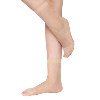 

Jingdong supermarket] Langsha short silk socks on the socks crystal silk socks thin section Ms. short stockings 20 pairs of 4 colors each 5 double