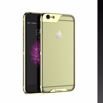 

TPU Slim Transparent Phone Cover For iPhone 66s Plus Case Luxury Shockproof Plating Case For iPhone 6 Case 6S Cover